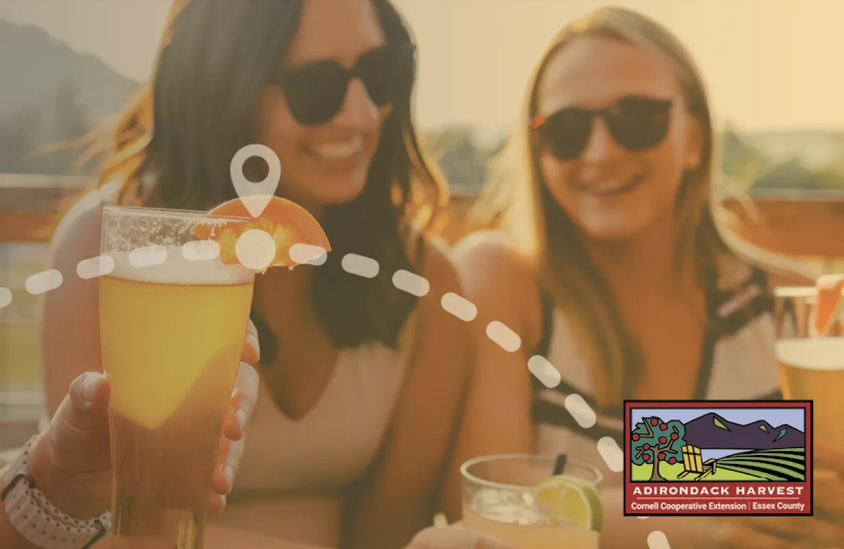 A group of women enjoy drinks at a brewery.